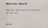 Black Iron + Blue 92