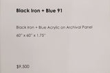 Black Iron + Blue 91
