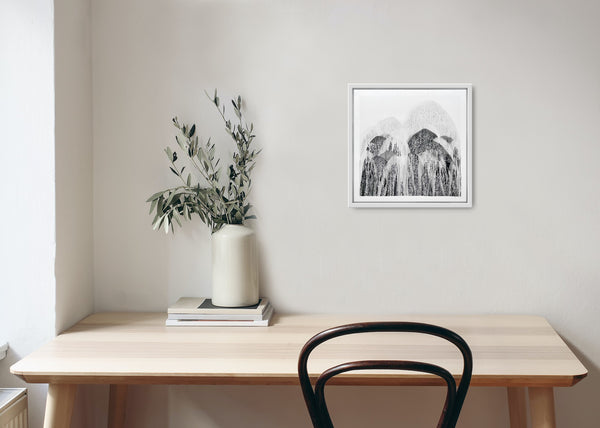 "Mountains of the Mind" 18" x 18" signed, numbered print