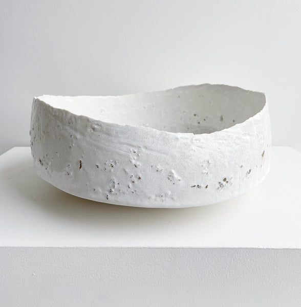 White Caldera (5.5” tall x 15” diameter)