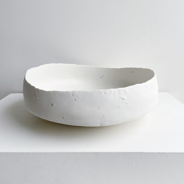 White Caldera (5” tall x 15” diameter)