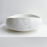White Caldera (5.5” tall x 15” diameter)